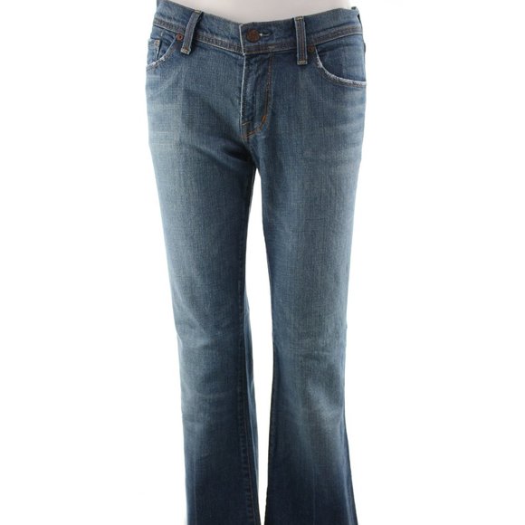 Citizens Of Humanity Denim - CITIZENS OF HUMANITY Ingrid Medium Wash Low Waist